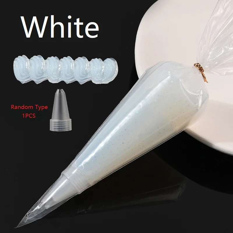 50g Crystal Glitter Jelly Glue DIY Mobile Phone Shell Decoration Diy Hairpin Cream Glue Accessories Simulation Cake Material Bag thumbnail 2