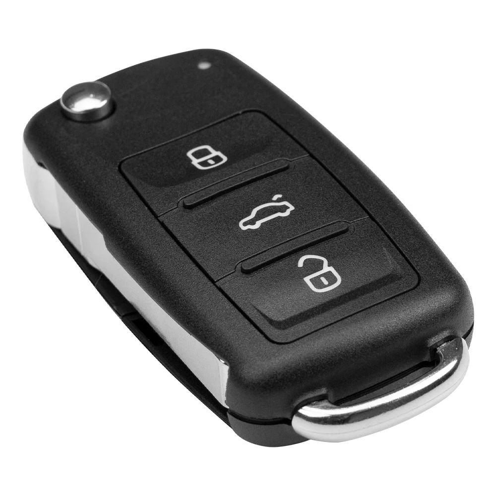 LIXIANG 5K0837202AE/202AD Flip Folding Remote Key Shell For VW Jetta CADDY EOS GTI Golf Passat Tiguan 2/3/3+1 Buttons NBG010180T thumbnail 5