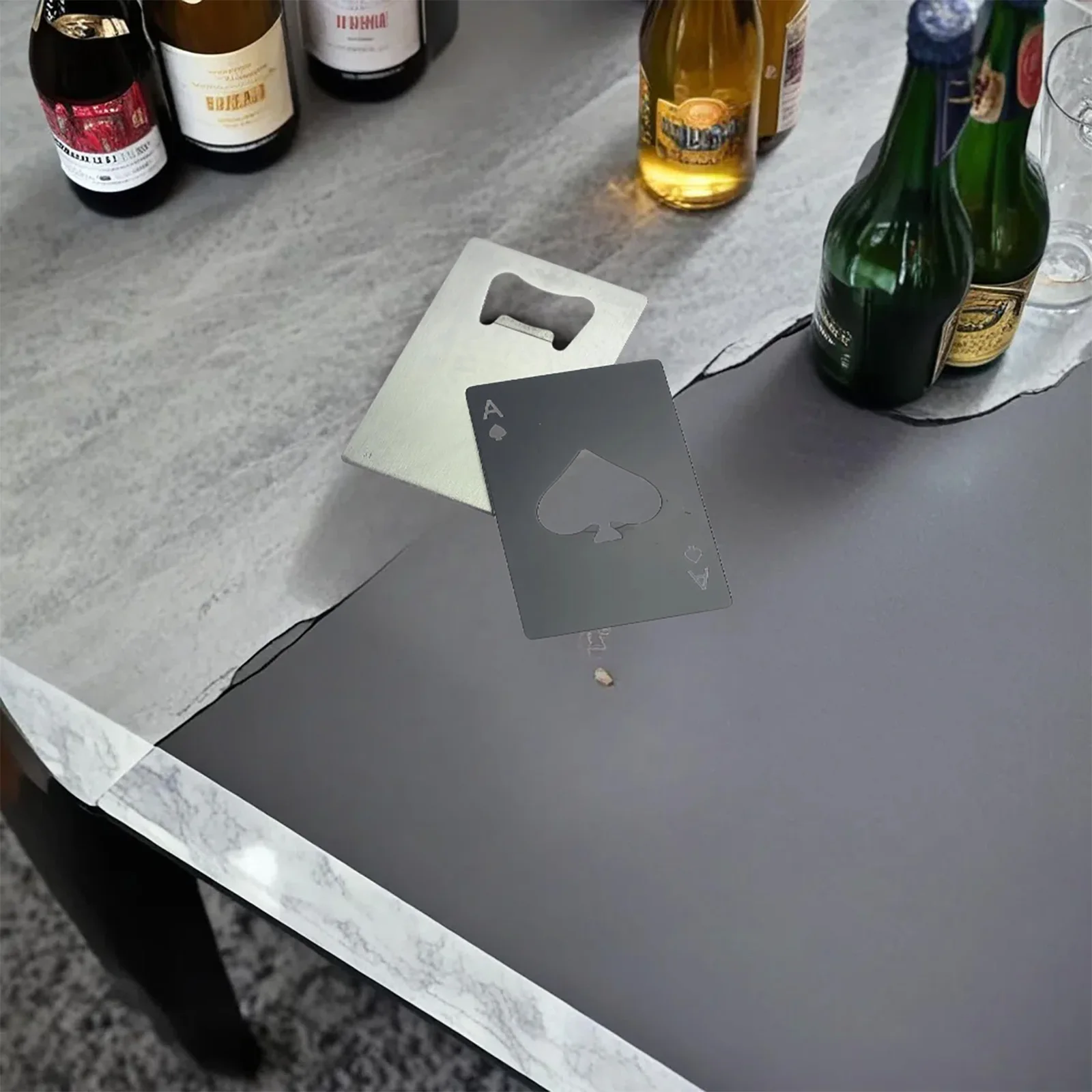 20Pcs Customize Card Shape S/S Beer Bottle Opener Stainless Steel Lever Pop Restaurant Customized Promotion Gift Logo Engrave thumbnail 6