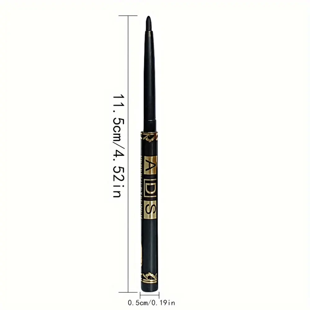 3PCS/9PCS Long-Lasting Waterproof Black Eyeliner Pencil -Smudge-Proof Sweat-Resistant for Bold Eye Makeup, ldeal Gift thumbnail 6