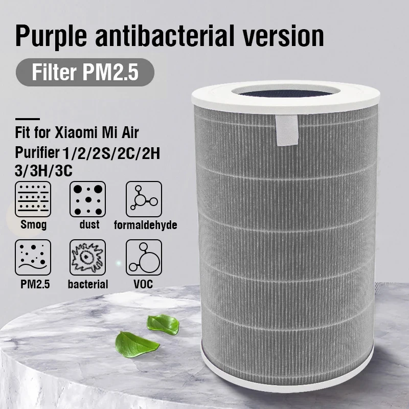 For Xiaomi Air Purifier 3H 2 2C 2H 2S 3 3S 3C Filter Activated Carbon Net H13 HEPA 3 in 1 Filter Xiaomi Air Purifier 3H3C Filter thumbnail 3