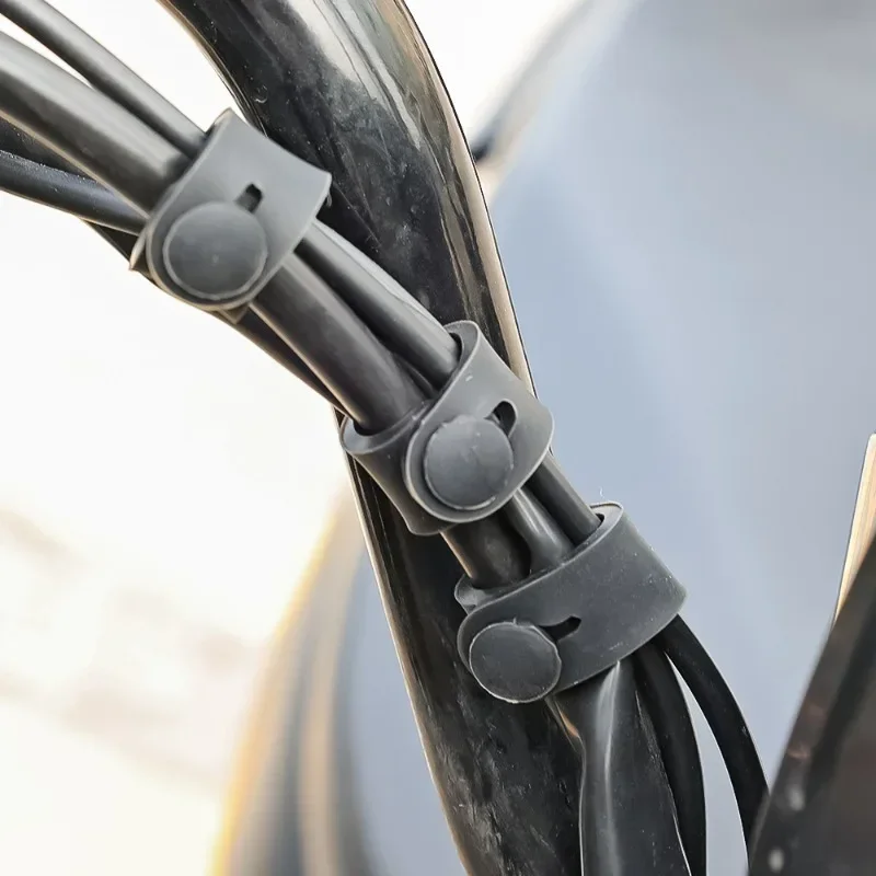 Motorcycle Rubber Wire Tie Universal Motorcycle Rubber Frame Securing Cable Wiring Harness for Bmw R 1250 Gs Adventure Hornet thumbnail 3