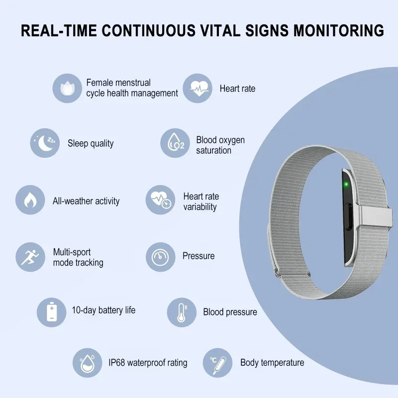 2208A Smart Bracelet Heart Rate Blood Pressure Monitor Pedometer Sport Fitness Tracker for Men Women Electronic Bracelet thumbnail 3