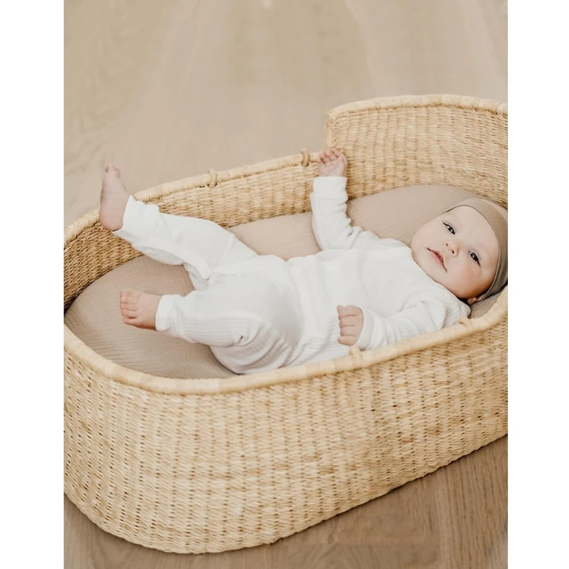 1pc/2pcs Baby Fitted Sheet Soft Comfortable Pram Bedding Stuff Machine Washable thumbnail 3