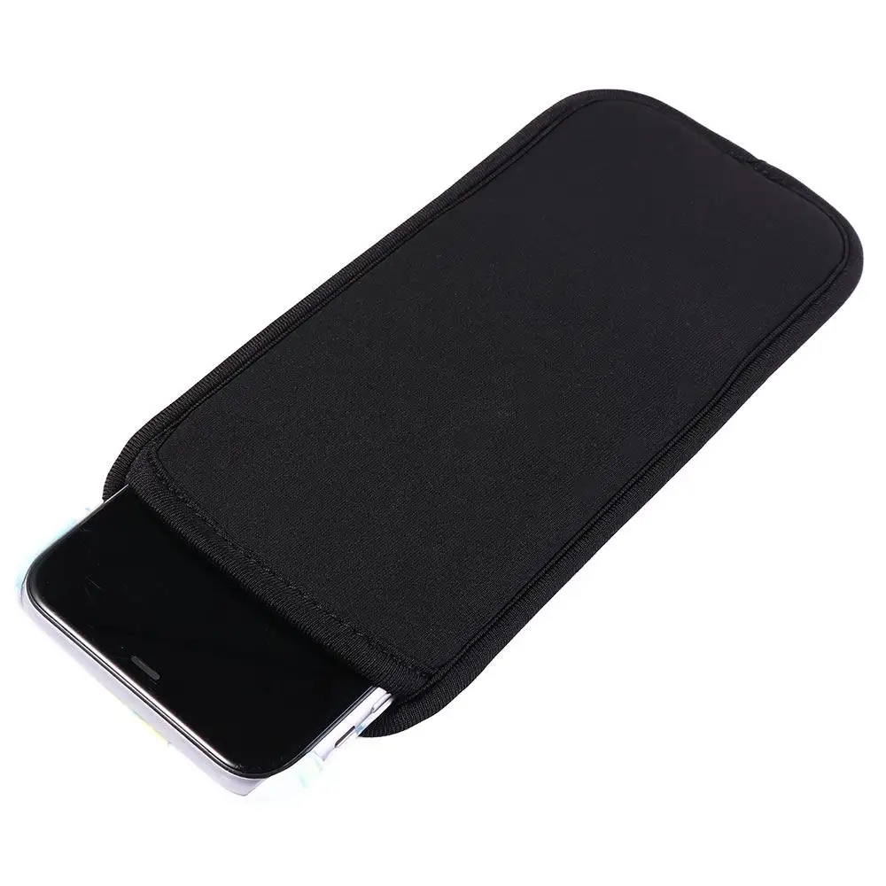 Portable Neoprene Neoprene Phone Bag Pouch Bag Phone Protective Pouch Dustproof Cover Phone Bag Pouch Portable Power Source thumbnail 5