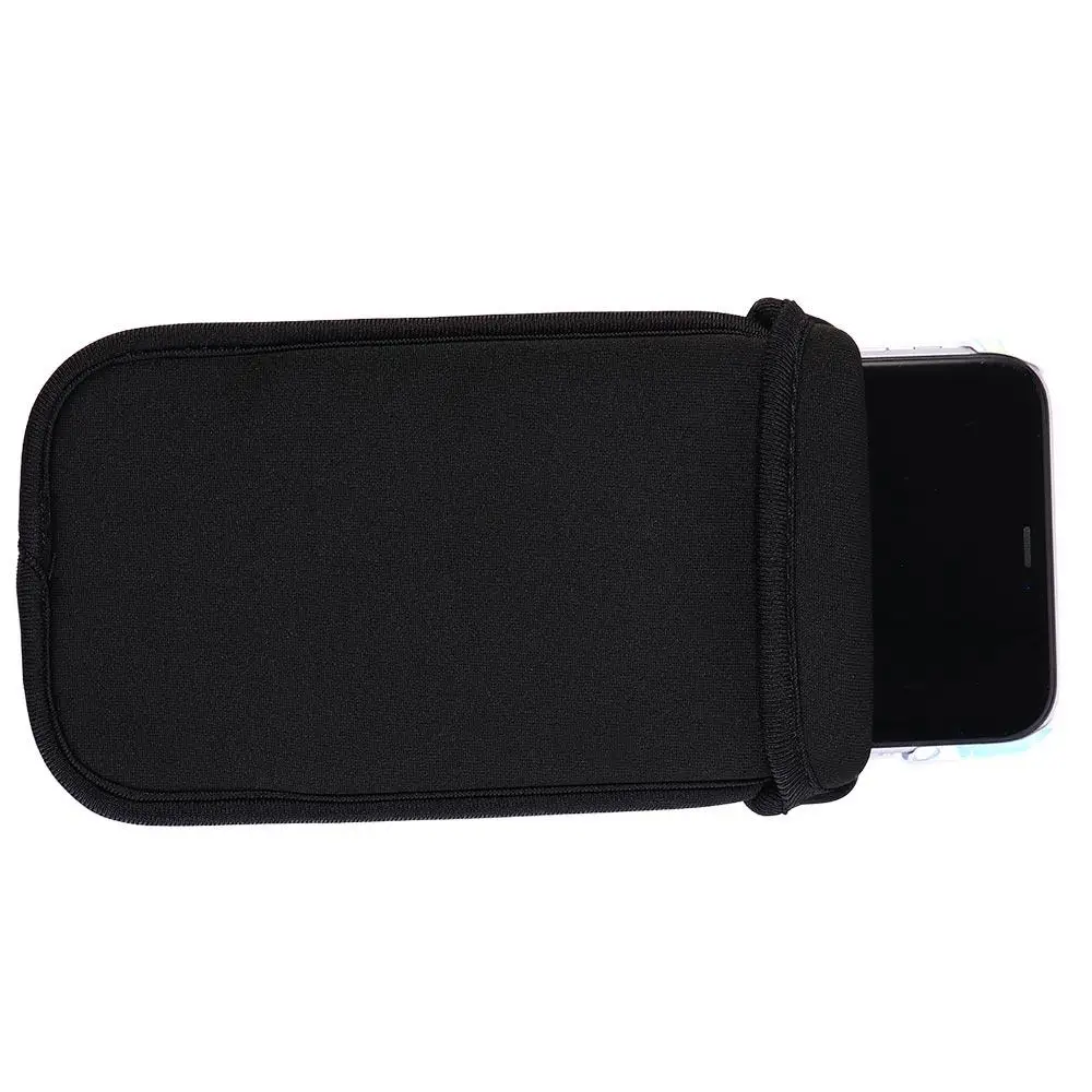 Portable Neoprene Neoprene Phone Bag Pouch Bag Phone Protective Pouch Dustproof Cover Phone Bag Pouch Portable Power Source thumbnail 2