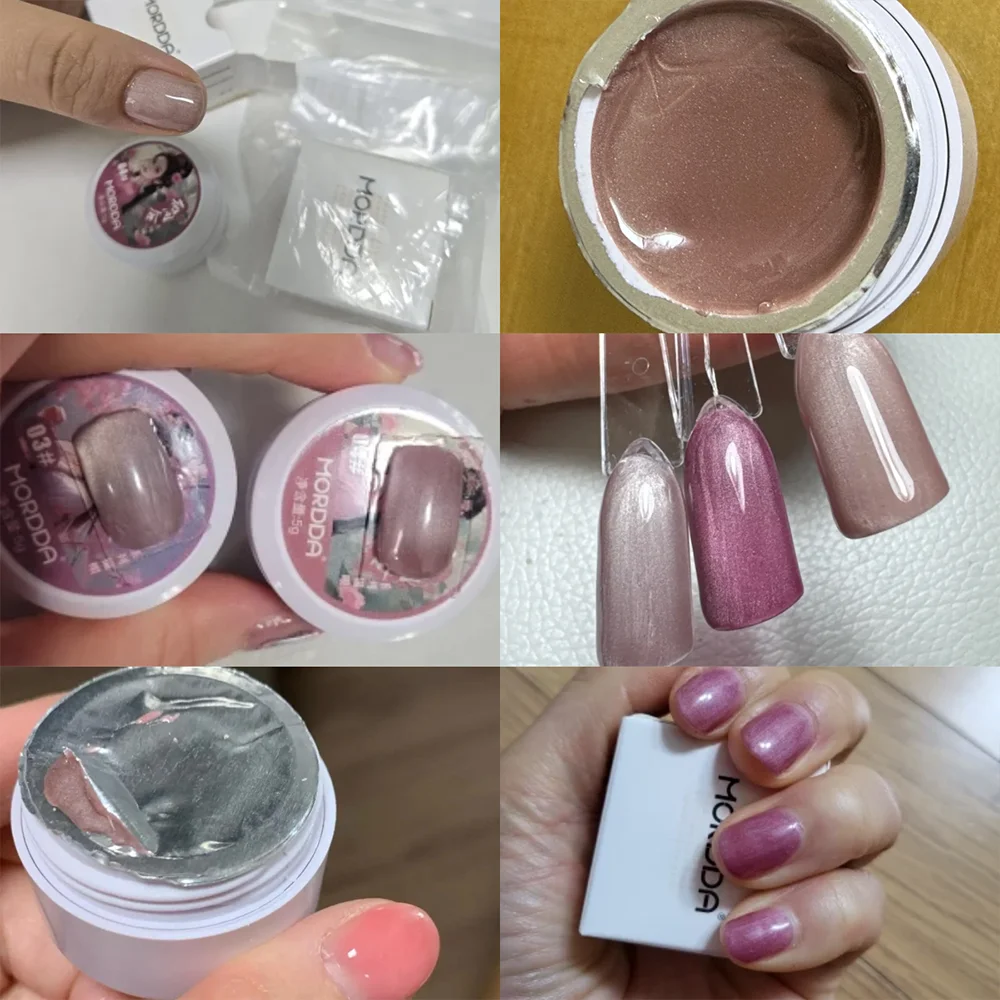 5g/Bottle White Moonlight Nail Cat's Eye Gel Magnetic Satin Gel Polish 9-Colors Soak Off Glitter Phototherapy Manicure Varnish thumbnail 5