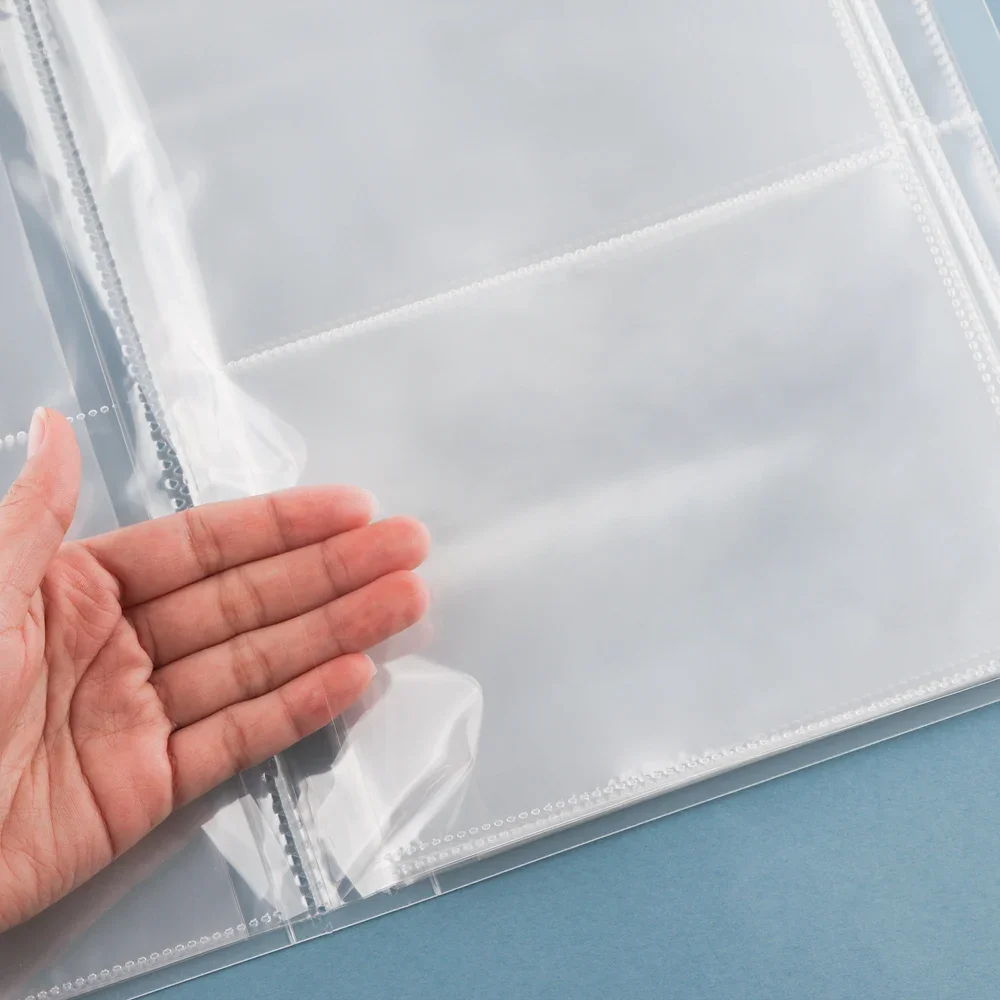Large Clear Stamp&Cutting Dies Storage Book Organizer Folder Pockets/0.3mm Magnetic Sheets For Organizer Storage Book 8.1x11inch thumbnail 5
