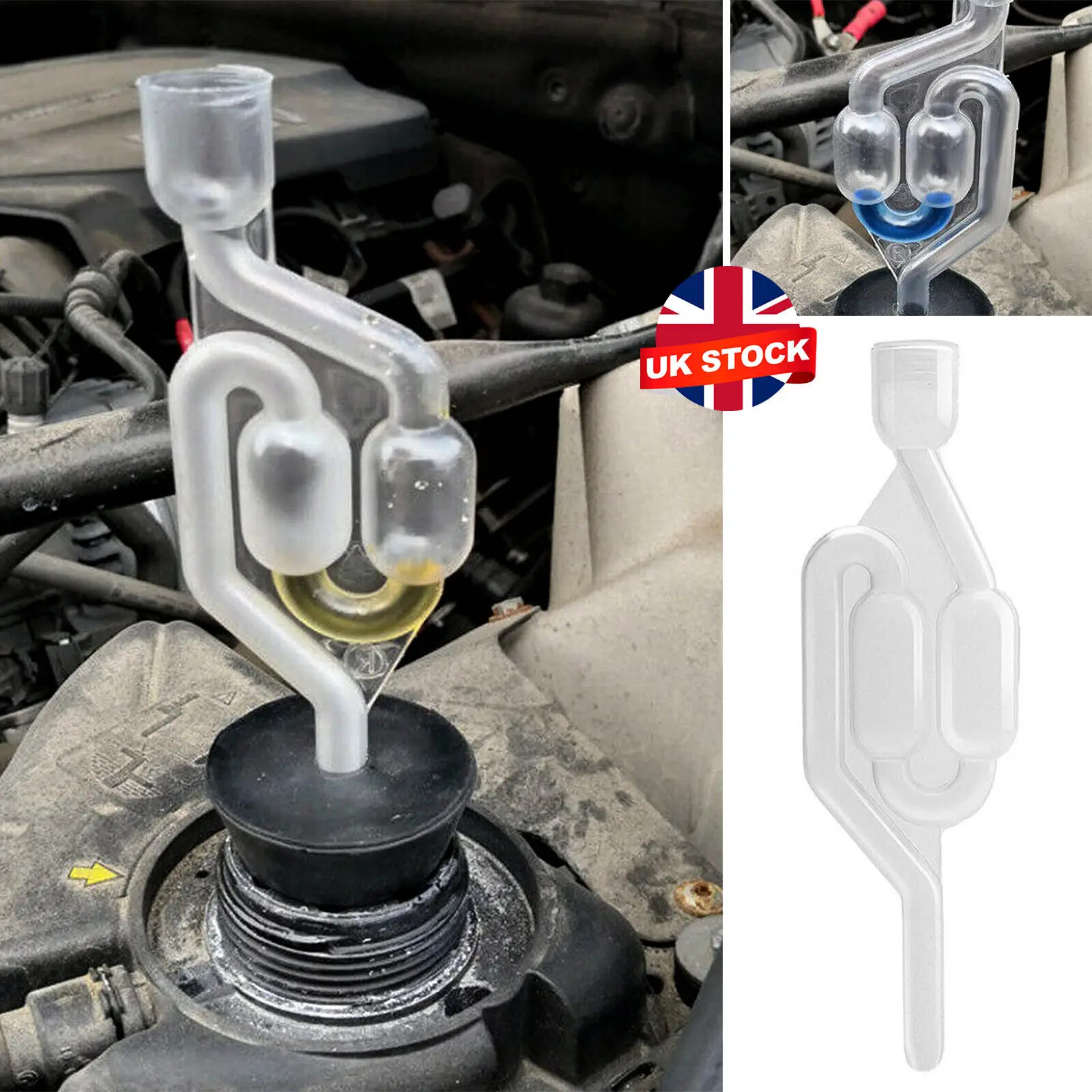 1set Car Combustion Leak Tester Tool Detector For Cylinder Head Gasket Combustion Gas Leaks Engine Checks Diagnostic Tools thumbnail 2