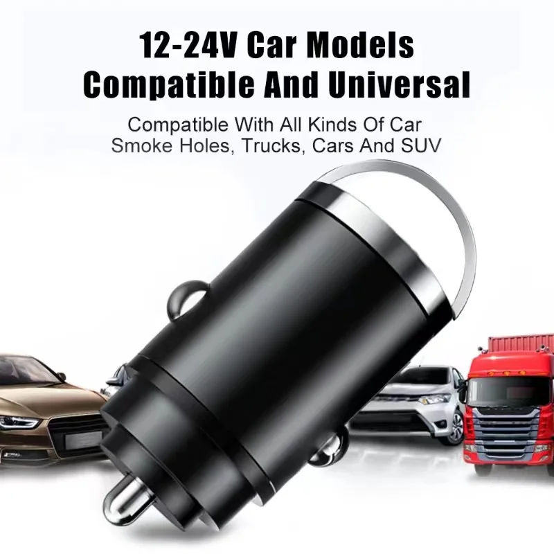 100W USB Car Charger Lighter Fast Charging USB Type C Car Phone Charger Adapter for iPhone Xiaomi Samsung Quick Charge 3.0 QC3.0 thumbnail 6