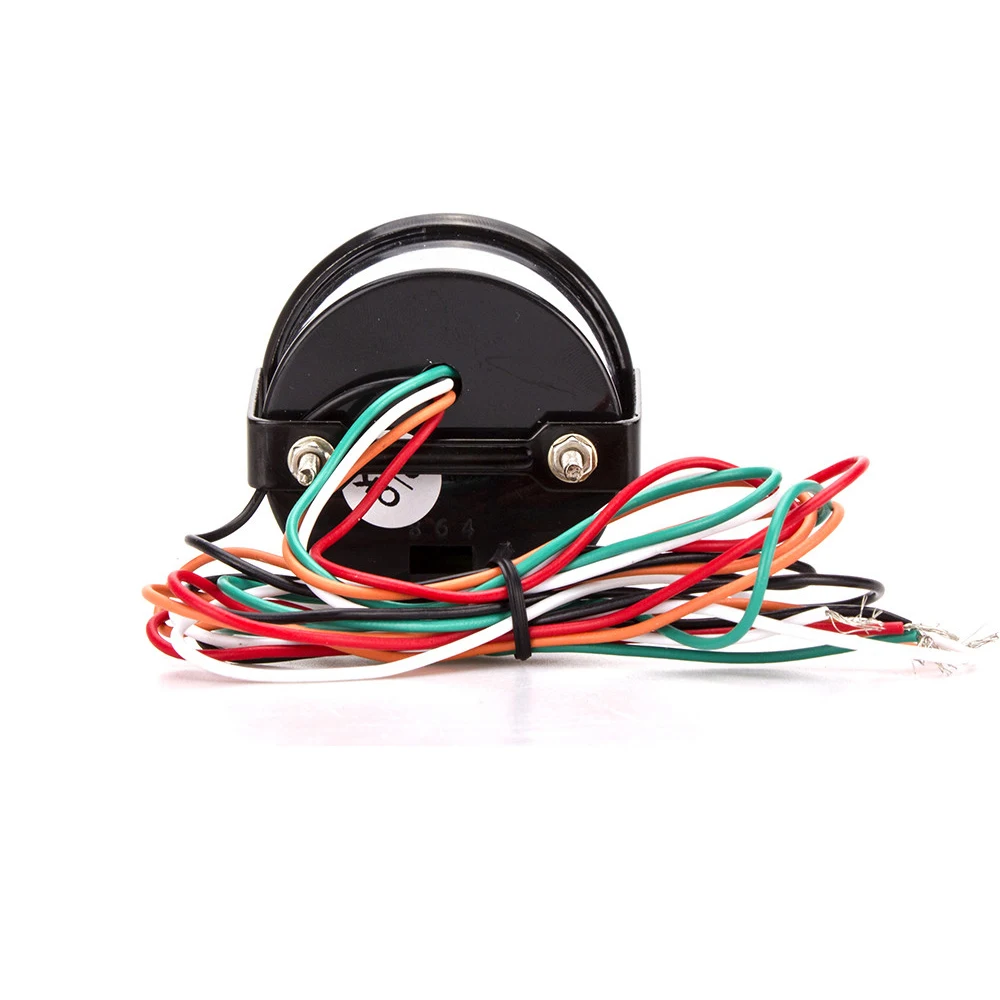 52mm Tachometer RPM Water Temp Oil Temp Oil Press Exhaust Temp Voltmeter Boost Vacuum AFR Gauge Red Blue Backlight LCD Display thumbnail 6