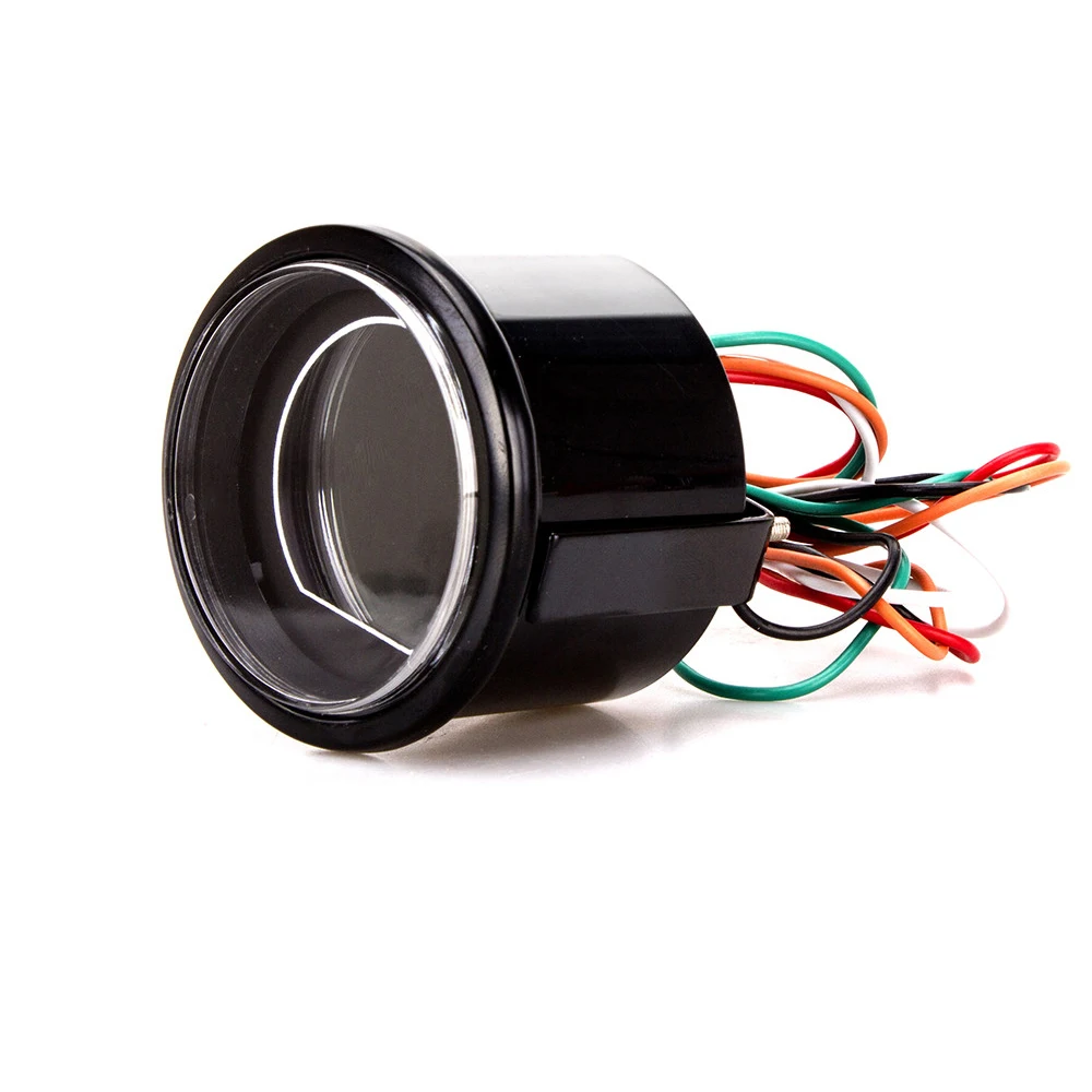 52mm Tachometer RPM Water Temp Oil Temp Oil Press Exhaust Temp Voltmeter Boost Vacuum AFR Gauge Red Blue Backlight LCD Display thumbnail 5