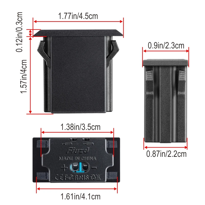USB Car Charger Auto Mobile Phone Charger Socket Port Quick Charge 3.0 USB Charger Socket for passat b8 b7 b6 b5 accessories thumbnail 2