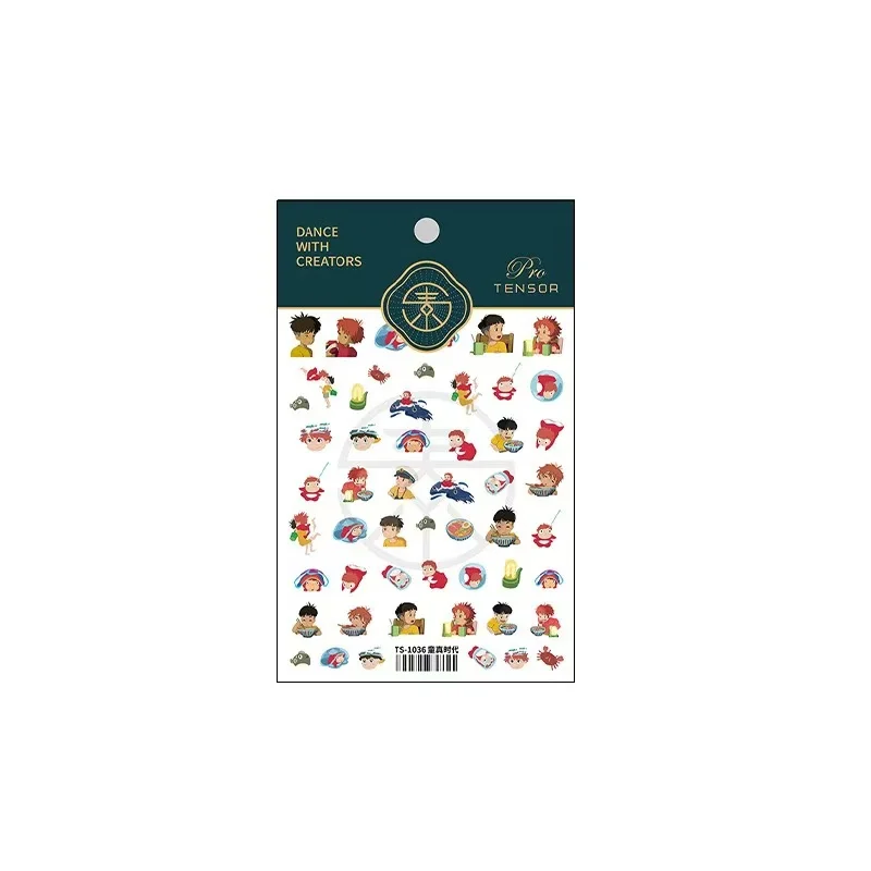 Miniso New Anime Nail Stickers Cartoon Snoopy Stickers For Nails Pokémon Sticker Nail Supplies Nail Decal Press On Nails Sticker thumbnail 6