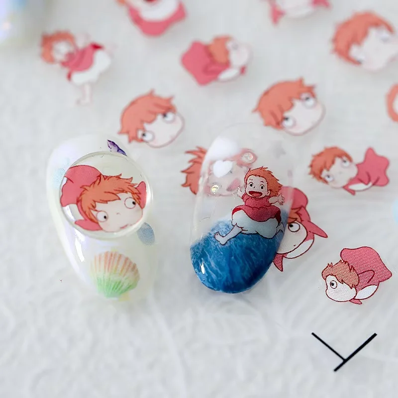Miniso New Anime Nail Stickers Cartoon Snoopy Stickers For Nails Pokémon Sticker Nail Supplies Nail Decal Press On Nails Sticker thumbnail 4