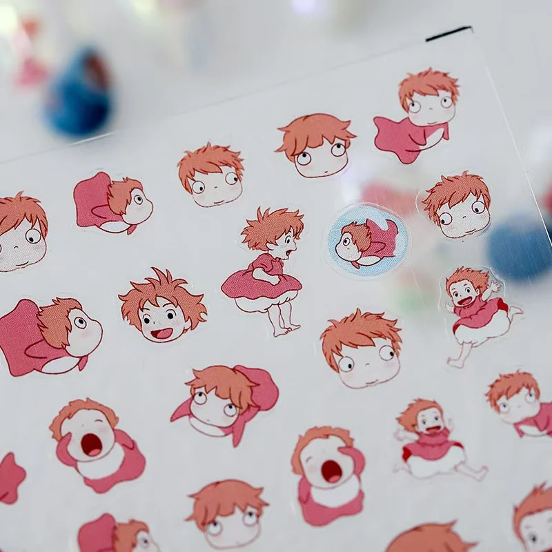 Miniso New Anime Nail Stickers Cartoon Snoopy Stickers For Nails Pokémon Sticker Nail Supplies Nail Decal Press On Nails Sticker thumbnail 3