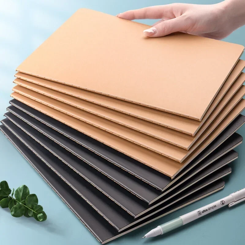 5Pcs A5 Notebook To-Do Lined Paper Journal Diary Sketchbook Drawing Painting Graffiti Notebook Notepad School Office Supplies thumbnail 2