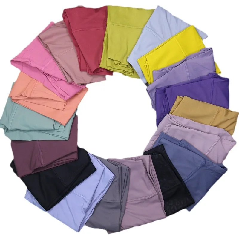 Women Sport Leggings Gym Running Shorts Breathable Sport Fitness Yoga Leggings With Inner Pocket thumbnail 4