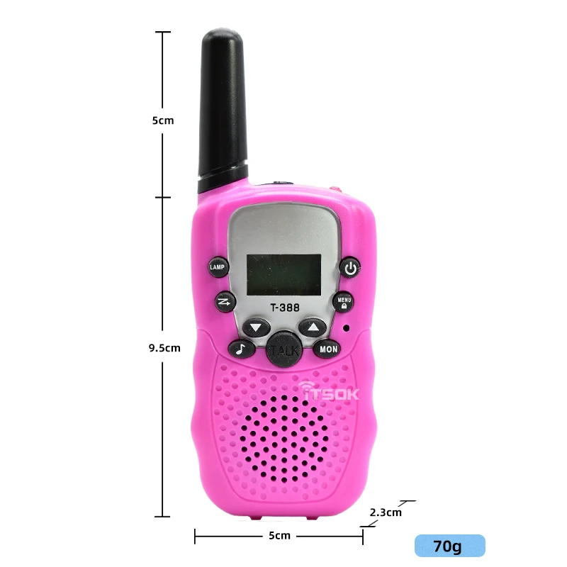 Itsok T388 Long Range walkie talkie  for Kids FRS  22CH Free Licience Two Way Radio PMR 8CH Communicator thumbnail 6