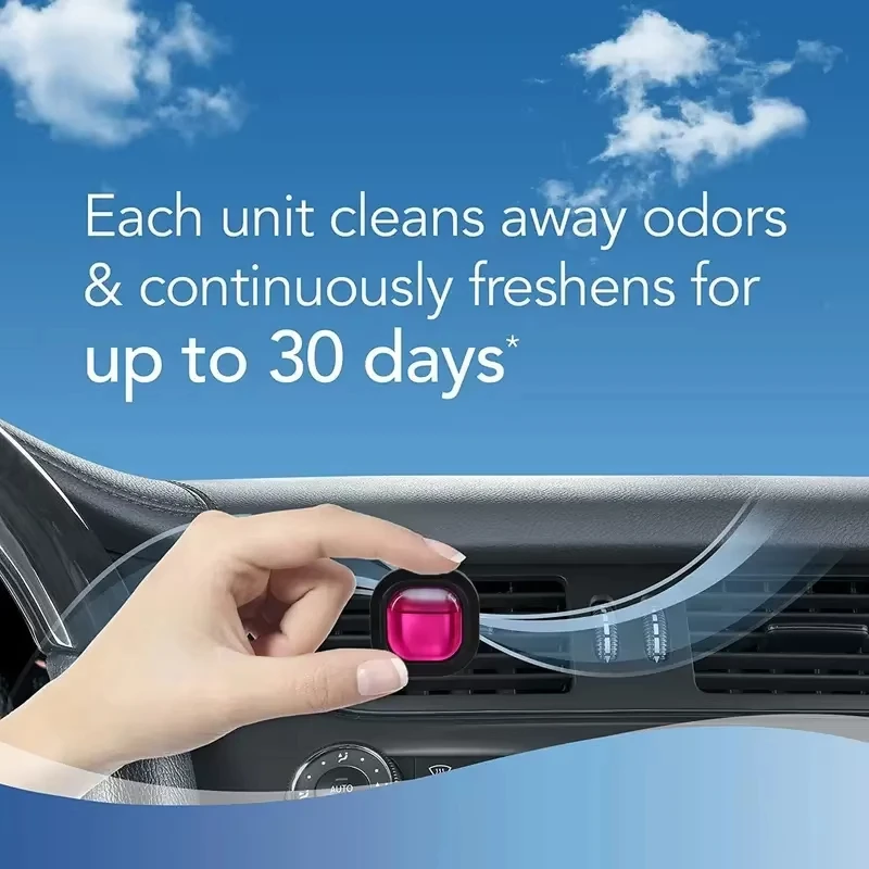 Long-Lasting Car Air Freshener Vent Clip Essential Oil Scented Odor Eliminator 0.14oz Alcohol-Free Fragrance for Fresh Car Smell thumbnail 2