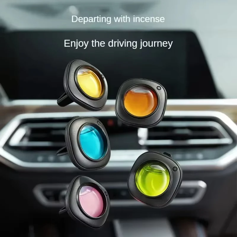 Long-Lasting Car Air Freshener Vent Clip Essential Oil Scented Odor Eliminator 0.14oz Alcohol-Free Fragrance for Fresh Car Smell thumbnail 4