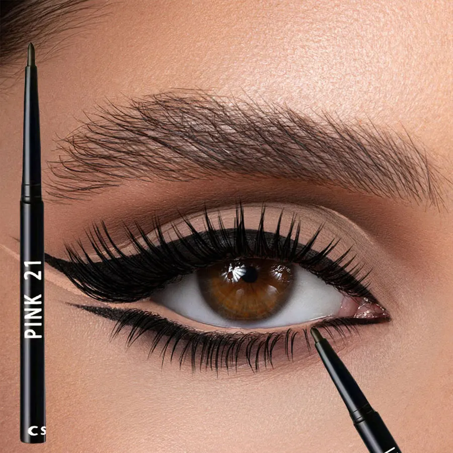 3pcs Waterproof Black Eyeliner Pencils-Smudge-Proof, Long-Lasting &Beginner-Friendly Eye Makeup thumbnail 2