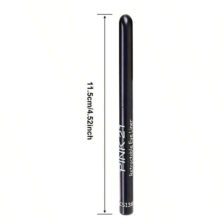 3pcs Waterproof Black Eyeliner Pencils-Smudge-Proof, Long-Lasting &Beginner-Friendly Eye Makeup thumbnail 6