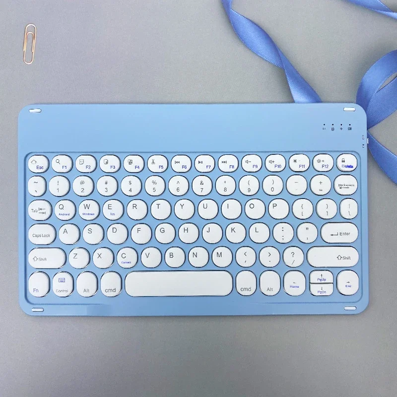 Bluetooth Keyboard and Mouse Set for iPad Pro Air 2024 for Xiaomi Samsung Tablet Phone Universal Wireless Keyboard 10 inch thumbnail 3