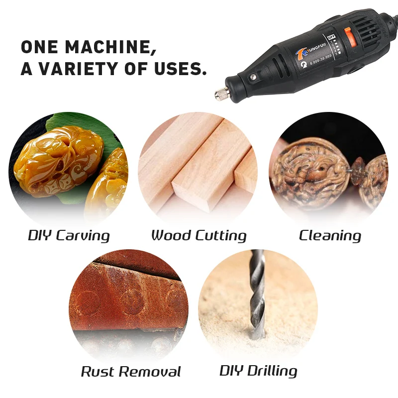 Engraver Electric Drilling Machine Mini Dremel Tool Electric Drill Mini 220V For Rotary Tools With Power Tools Accessories thumbnail 4