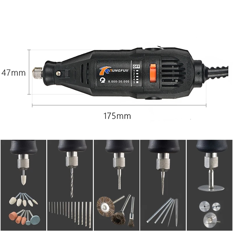 Engraver Electric Drilling Machine Mini Dremel Tool Electric Drill Mini 220V For Rotary Tools With Power Tools Accessories thumbnail 6
