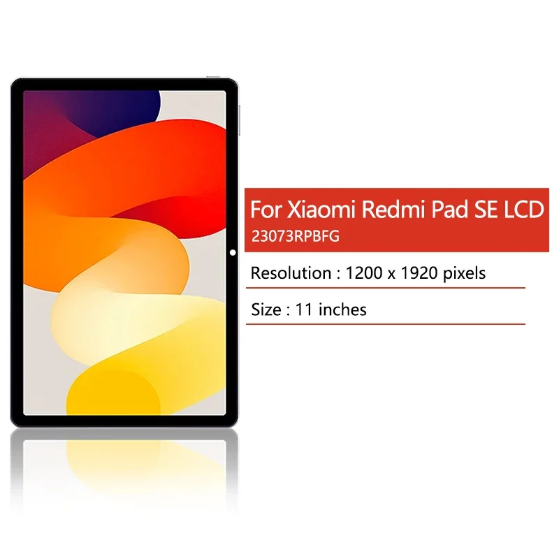 11.0 Inch For Xiaomi Redmi Pad SE 23073RPBFG LCD Display Touch Screen Digitizer Assembly For Redmi PAD 2 2nd Gen Display thumbnail 2