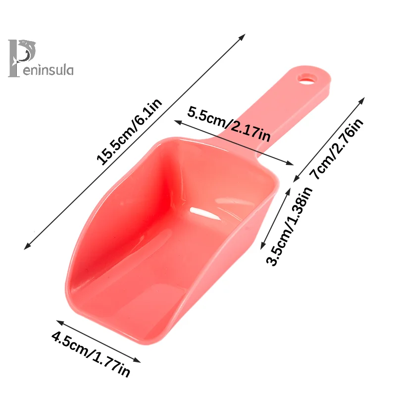 Multi Purpose Plastic Scoops Ice Scooper Rice Flour Candy Pop Corn Coffee Bean thumbnail 6