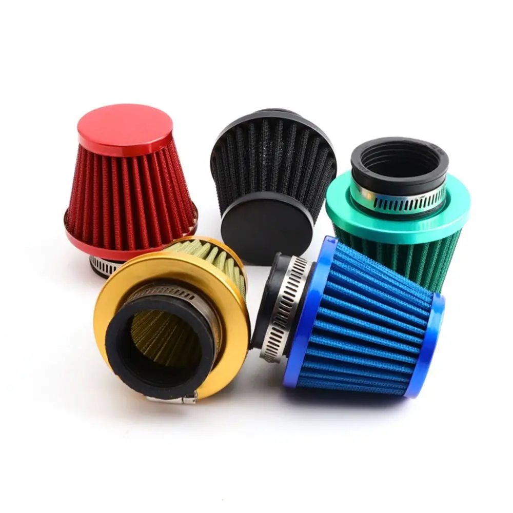 38mm Motorcycle Air Filter For 50cc 110cc 125cc Mushroom-shaped Intake Induction Kit Moto Accessories Motorbike Supplies