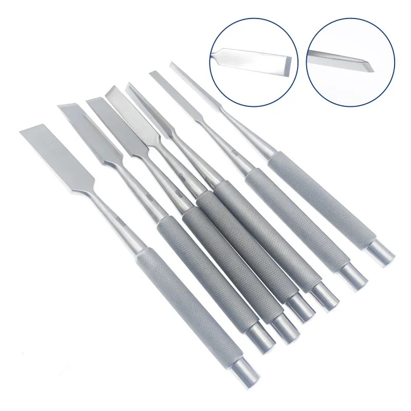 Stainless steel Bone Osteotomes Veterinary Orthopedics surgical Instruments 6mm 8mm 10mm 12mm 16mm