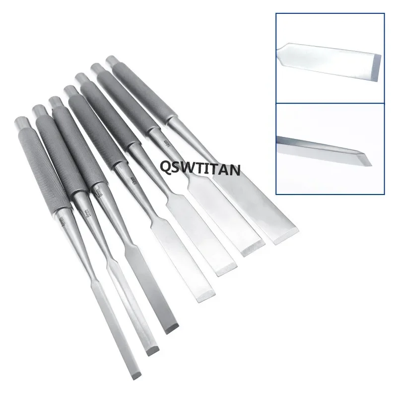 Stainless steel Bone Osteotomes Veterinary Orthopedics surgical Instruments 6mm 8mm 10mm 12mm 16mm thumbnail 6