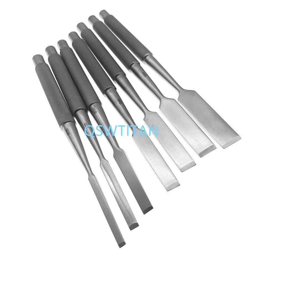 Stainless steel Bone Osteotomes Veterinary Orthopedics surgical Instruments 6mm 8mm 10mm 12mm 16mm thumbnail 5