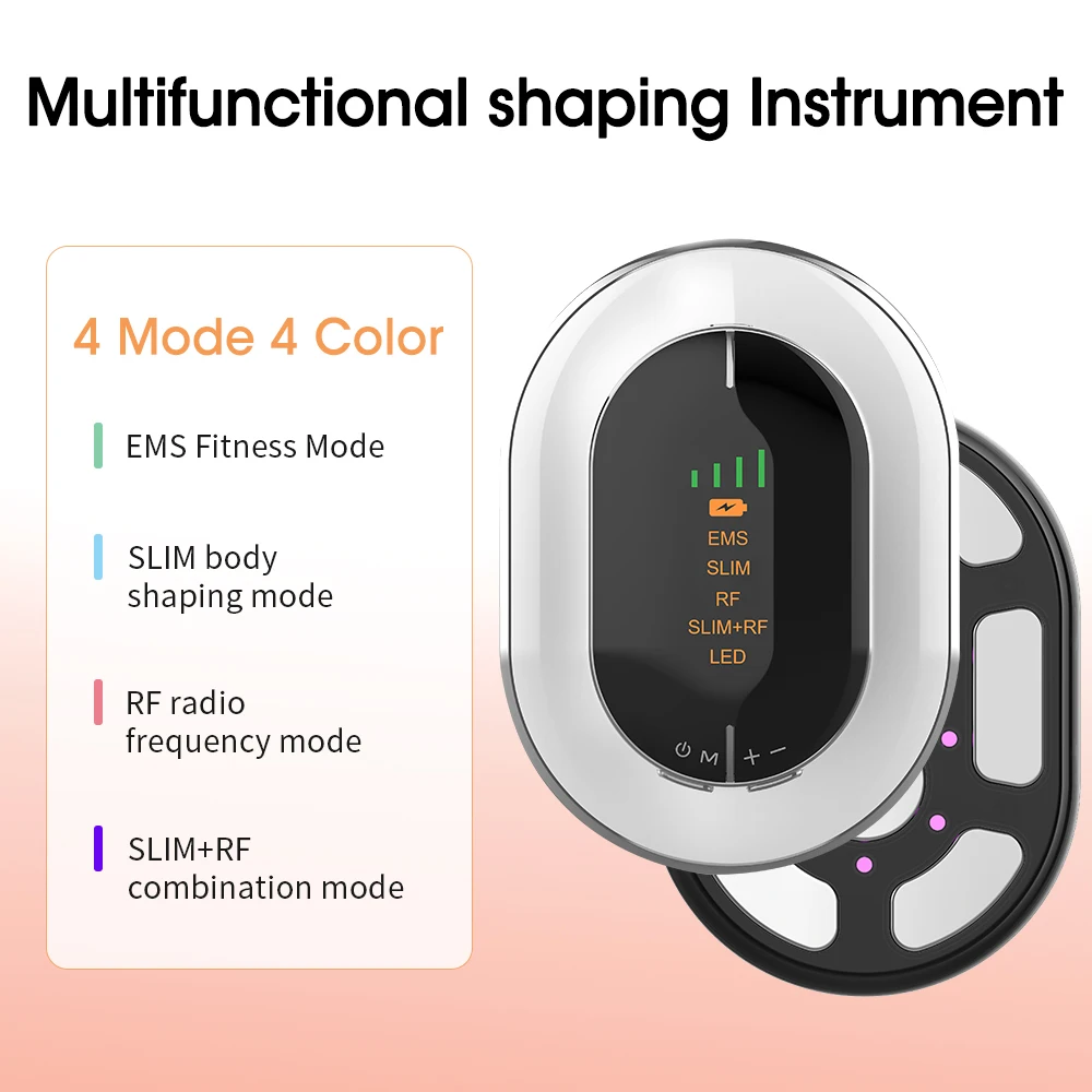 EMS RF Radio Frequency Body Slimming Machine Fat Burner Slim Shaping Device LED Light Therapy Lose Weight Cellulite Massager thumbnail 3