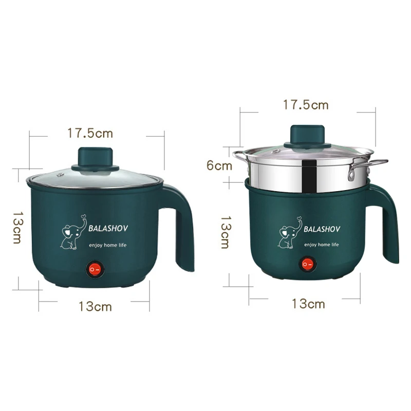 Mini Electric Rice Cooker Non-stick Cooking Machine Single/Double Layer Hot Pot Multifunction Electric Rice Cooker for Home thumbnail 6