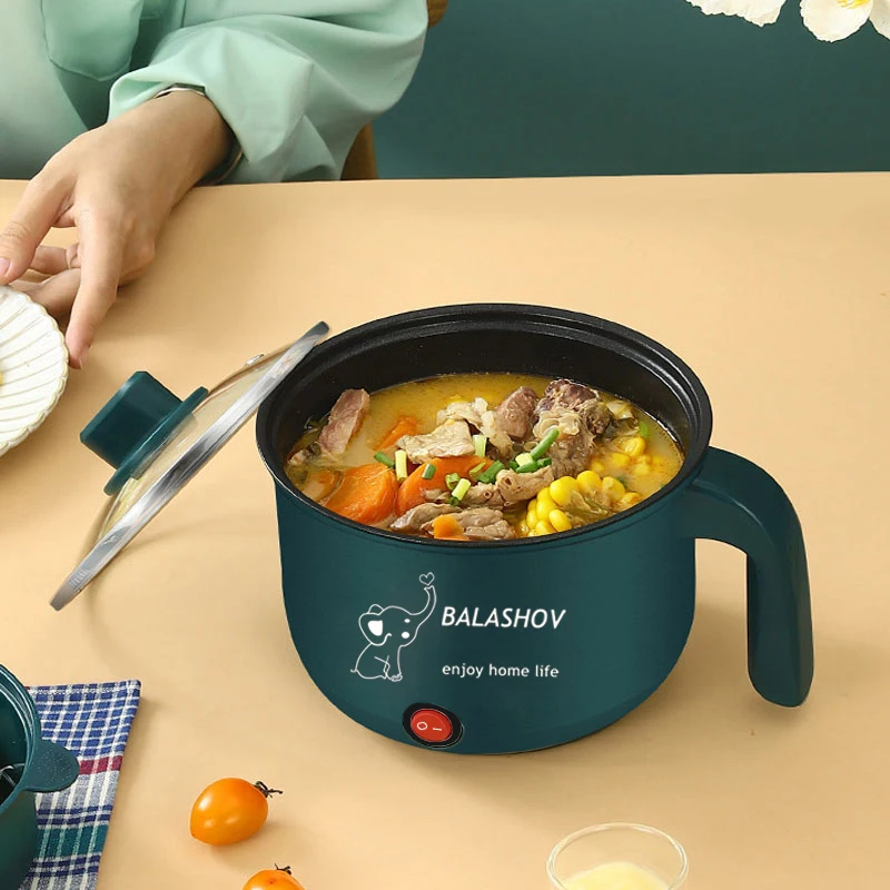 Mini Electric Rice Cooker Non-stick Cooking Machine Single/Double Layer Hot Pot Multifunction Electric Rice Cooker for Home thumbnail 3