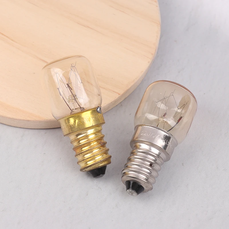 Oven spare parts High Temperature Bulb 120V 25W E14 300 Degree T22 Microwave Oven Light Bulbs Steamer Lamp Bulbs Salt Light Bulb thumbnail 4