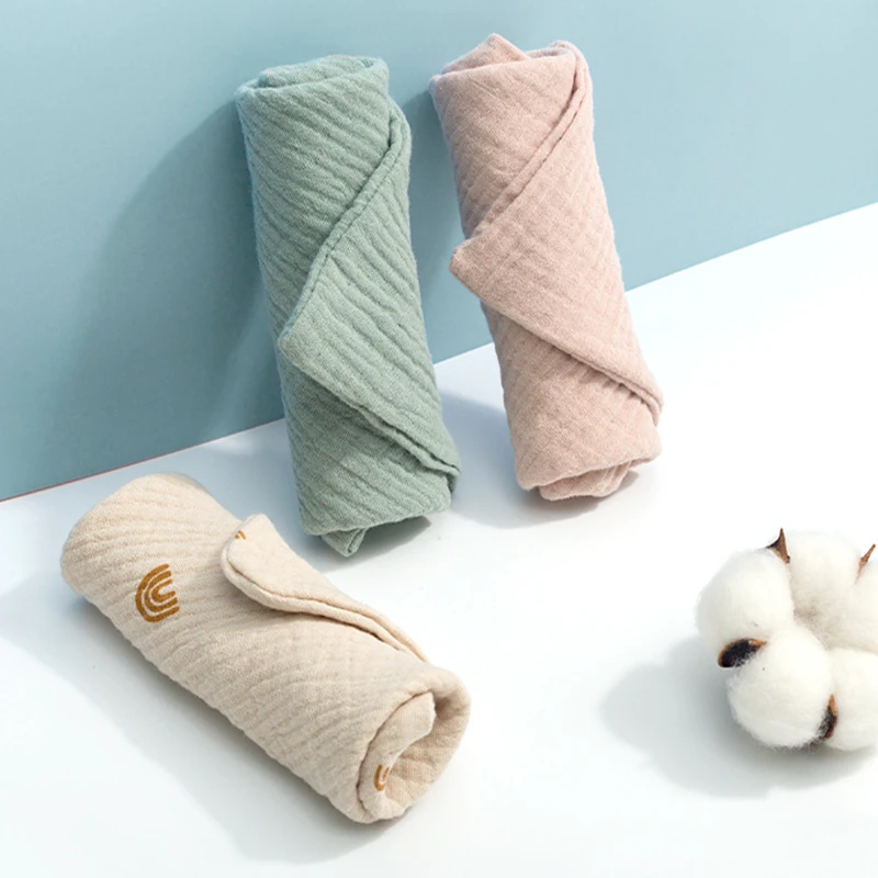 5PC Baby Towel Newborn Stuff Muslin Square Towels Infant Newborn Hand Bath Shower Face Towels Soft Cotton Gauze Baby Washcloth thumbnail 5