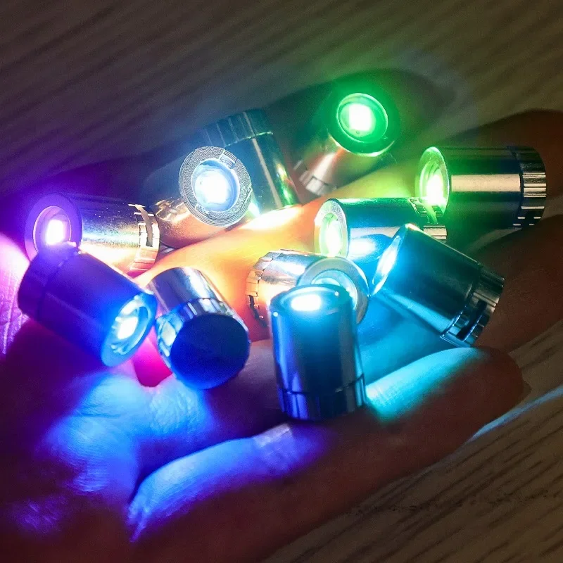 50/1PCS Mini LED Light Small Light Bulb for Lantern Wick Base Battery Powered Colorful Lights DIY Luminous Handmade Accessories thumbnail 4