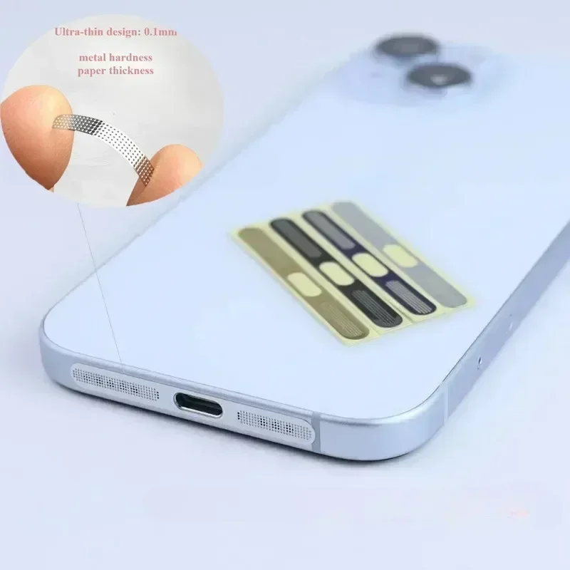 Metal Dust Net for IPhone 12 13 14 15 16 Pro Max Speaker Dust Mesh Charging Port Anti-Scratch Protection dustproof Accessories thumbnail 5