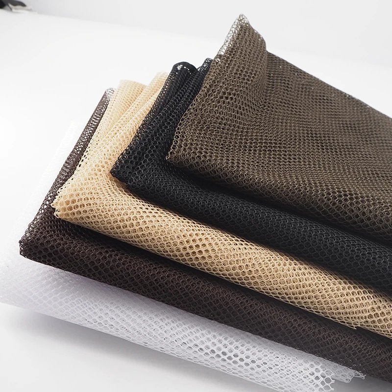 59*36 inch Big Holes Mesh Net Fabrics For Making Wig Foundation Without Elastic Net For Wig Constructions thumbnail 2