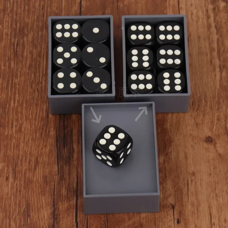 6 Pcs/Box Predict Miracle Dice Turn All Dice Into 6 Magie Toy Magicians Shows Illusion Props Children's Toys Gifts Magic Tricks thumbnail 2