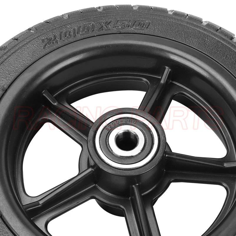 8 inch Wheel Scooter Solid Tire 200x50 Electric Hub Non Pneumatic thumbnail 5