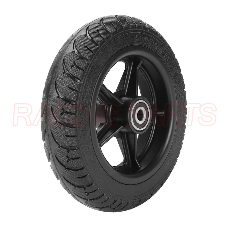 8 inch Wheel Scooter Solid Tire 200x50 Electric Hub Non Pneumatic thumbnail 3