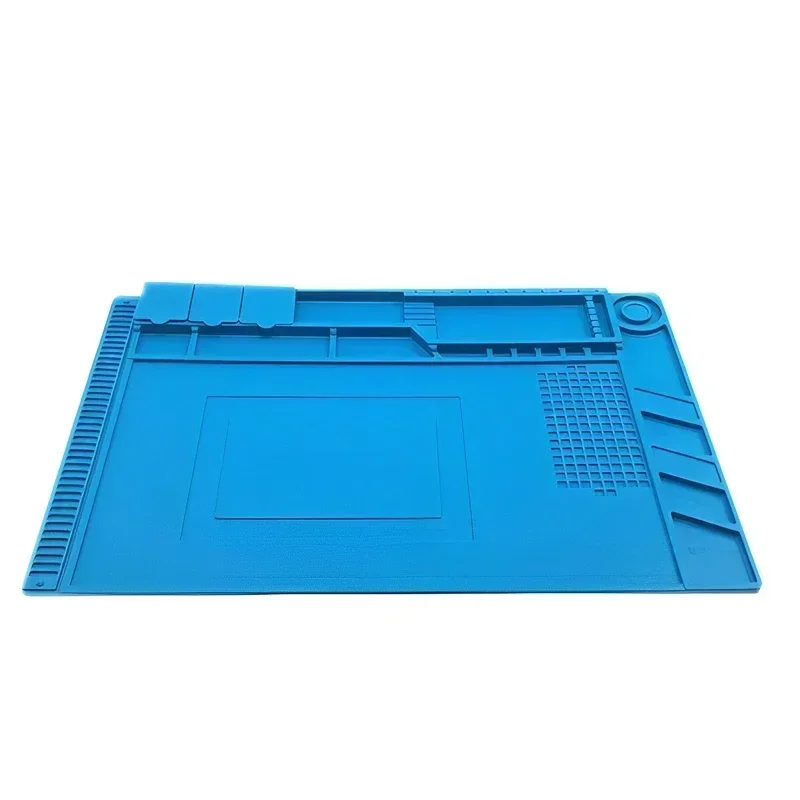 Magnetic Mat Silicone Repair Mat Circuit Board Soldering Pad Heat Resistant 932°F Anti-Static for ESD Iron Phone Repair thumbnail 6