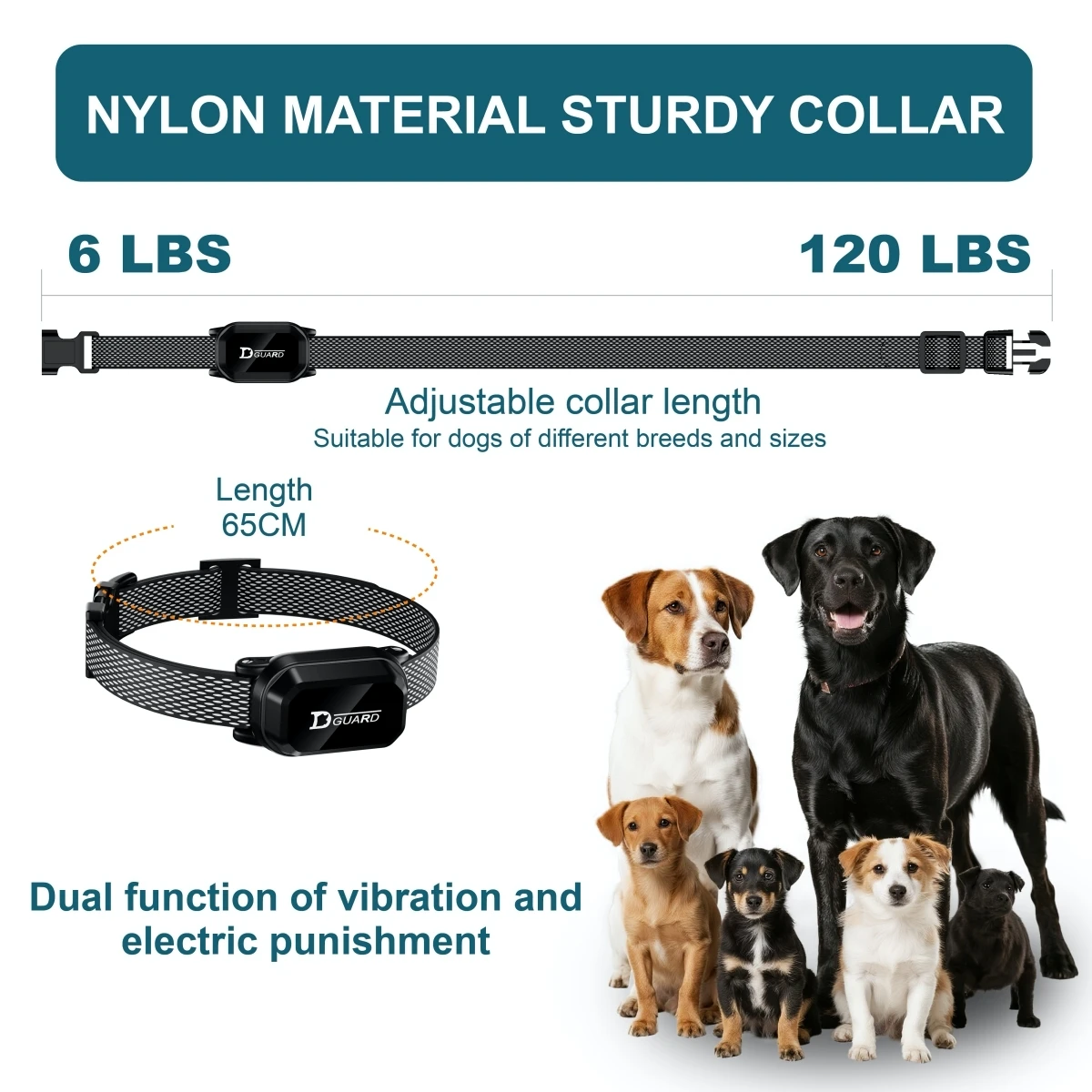 800m Digital Dog Training Collar Waterproof Rechargeable Remote Control Pet with LCD Display for All Size Shock Vibration Sound thumbnail 3