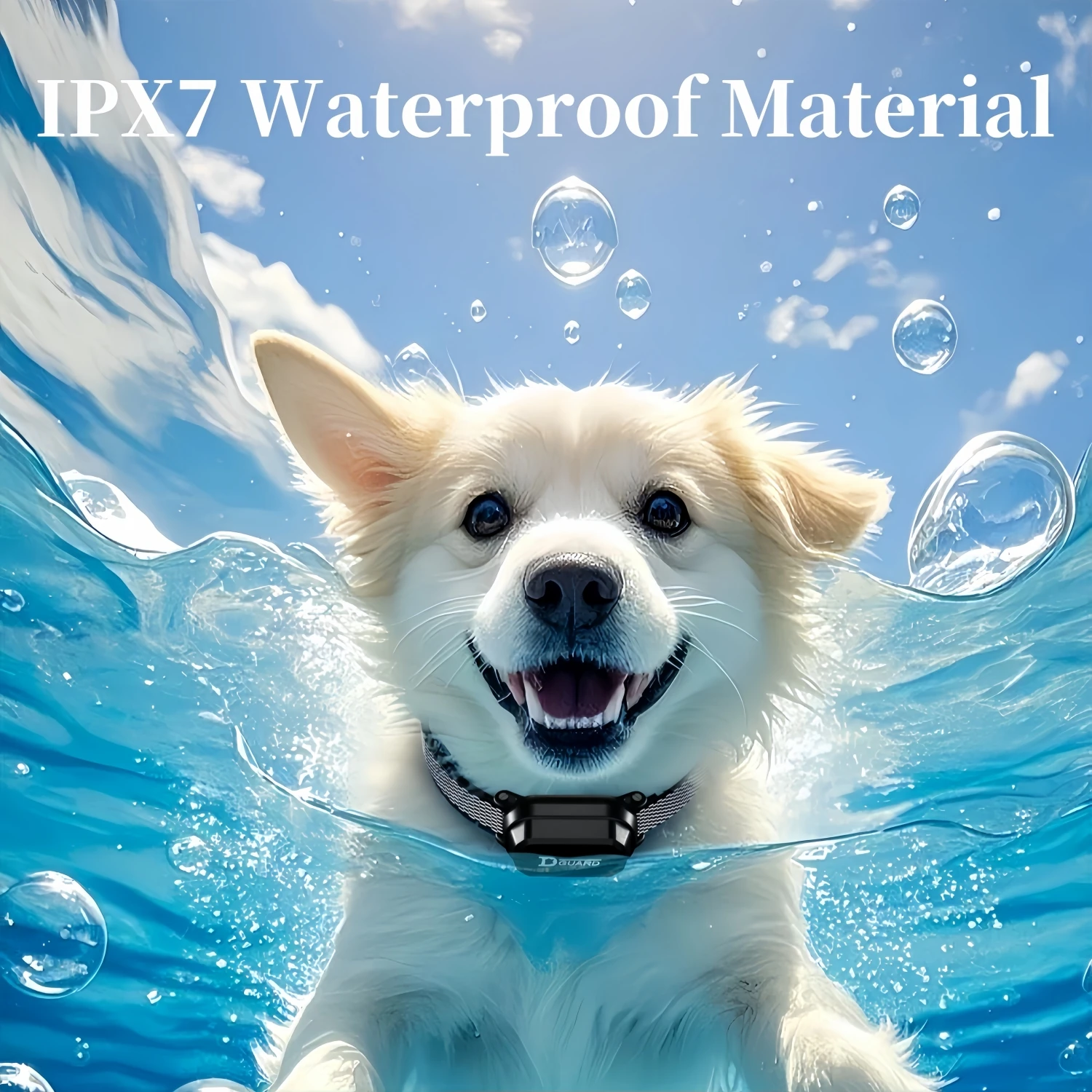 800m Digital Dog Training Collar Waterproof Rechargeable Remote Control Pet with LCD Display for All Size Shock Vibration Sound thumbnail 6